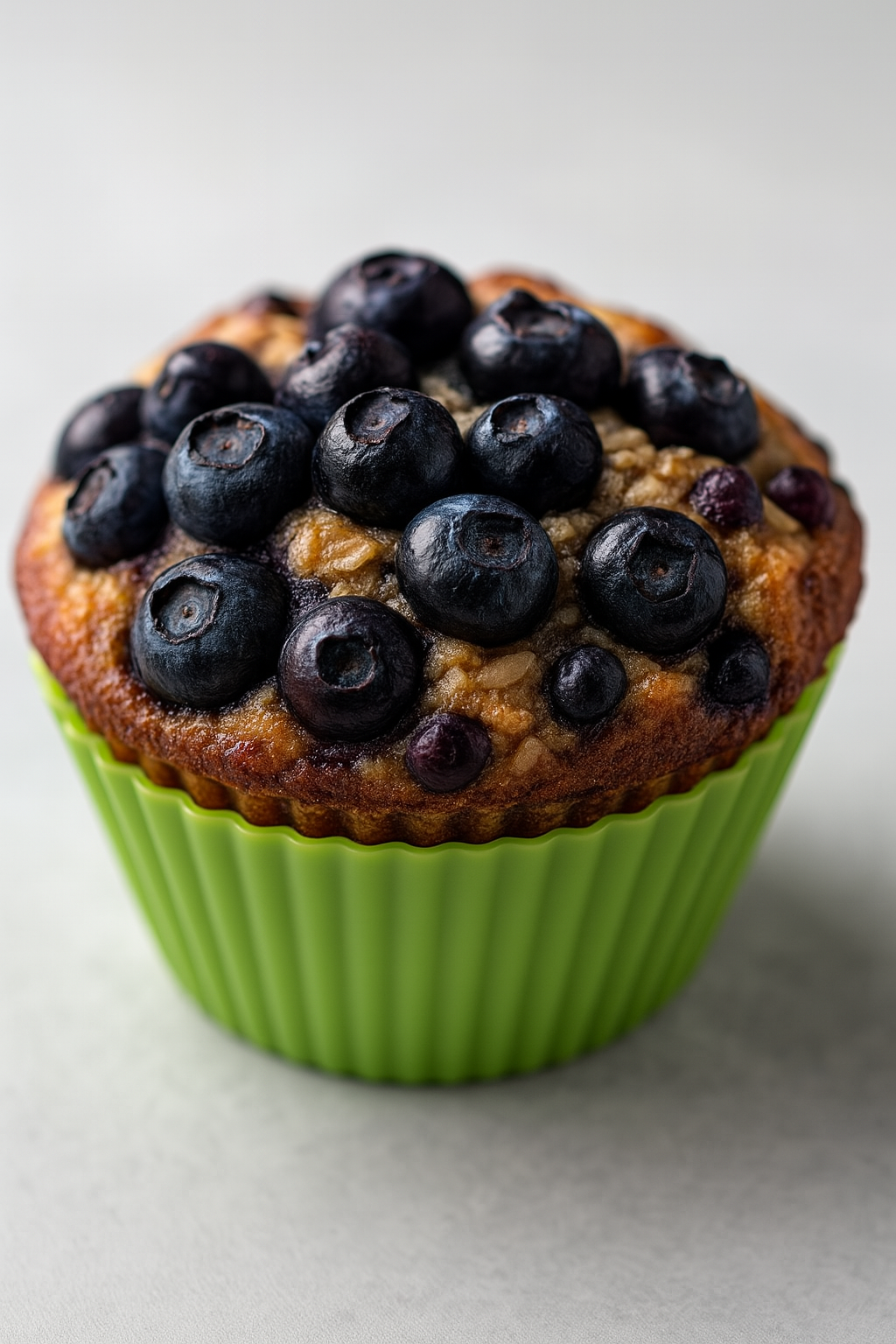 Muffins de Arándanos, Plátano y Avena