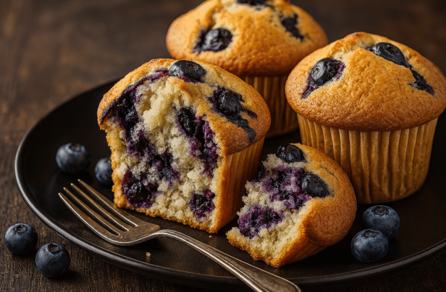 Muffins de Arándanos